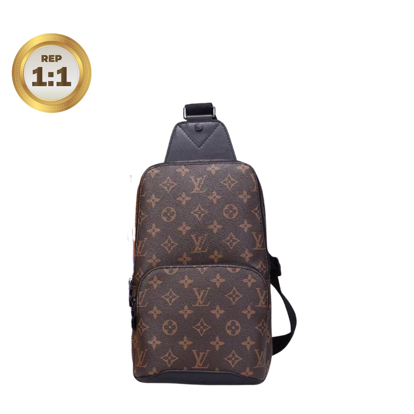 [REP 1:1] Louis Vuitton Avenue Sling Bag Brown For Men 12.2in/31cm